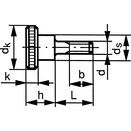 Thumb Screw, Metric - Steel - BZP (Bright Zinc Plated) - Knurled High Type - DIN 464  thumbnail-1