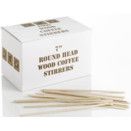 Wooden Drinks Stirrers, Pack of 1000 thumbnail-0
