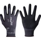 11-840 Hyflex® FORTIX™ Palm-Side Coated Black/Grey Gloves thumbnail-0