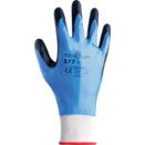 Nitrile Coated Grip Gloves, Black/Blue thumbnail-2