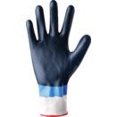 Nitrile Coated Grip Gloves, Black/Blue thumbnail-4