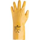 CAT III Showa™ 771 Chemical Protection Nitrile Gloves, Yellow thumbnail-2