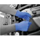 Disposable Gloves, Blue Nitrile, For General Industrial Use (Pk-100) thumbnail-1