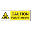 Fork Lift & Moving Vehicles Warning Signs thumbnail-4