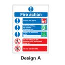 Fire Action Signs thumbnail-1