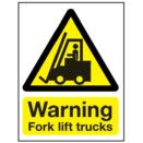 Fork Lift & Moving Vehicles Warning Signs thumbnail-3