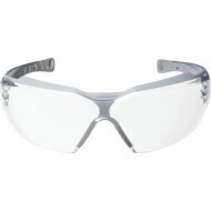 Pheos CX2, Safety Glasses, Clear Lens, Half-Frame, Blue/Grey Frame, Anti-Fog/Chemical Splash-resistant/Scratch-resistant