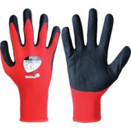 9113 Polyflex Ultra Mechanical Hazard Gloves, Black/Red, Nylon Liner, Polyurethane/Nitrile Coating, EN388: 2016, 4, 1, 2, 1, X, Size 9