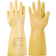 RE0360 SuperGlove, Electricians Gloves, Yellow, Latex, Uncoated, Size 9