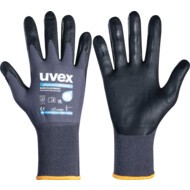 60049 Phynomic Allround Mechanical Hazard Gloves, Black/Grey, Polyamide Liner, Aqua-Polymer Foam Coating, EN388: 2016, 3, 1, 3, 1, X, Size 10