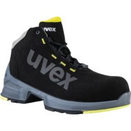 Unisex Safety Boots Size 10, Black, Water Resistant, Xenova Toe Cap, ESD