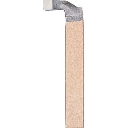 Butt Welded Tool, No.25, 16 x 16mm, Right Hand, Right Angle Recessing, High Speed Steel