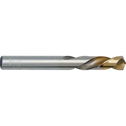 A022, Stub Drill, 3.3mm, High Speed Steel, TiN-Tipped