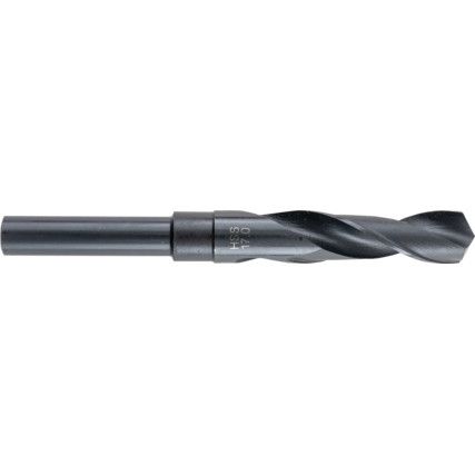 Blacksmith Drill, 17mm, Reduced Shank, High Speed Steel, Uncoated