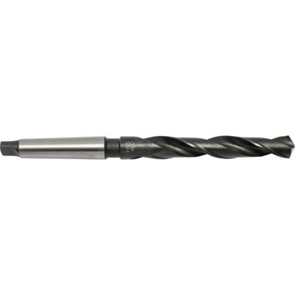 T100, Taper Shank Drill, MT2, 18mm, High Speed Steel, Standard Length