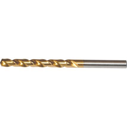 Jobber Drill, 2.5mm, High Helix, Cobalt High Speed Steel, TiN