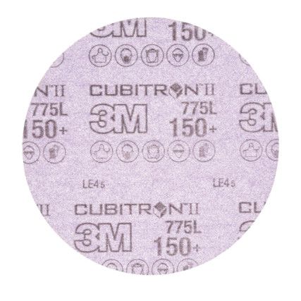 775L, Coated Disc Pack, 87041, 150mm, Cubitron™ II Ceramic, P150, Hookit™, 50 Pack