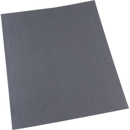 734, Coated Sheet, 230 x 280mm, Silicon Carbide, P180, Wet & Dry