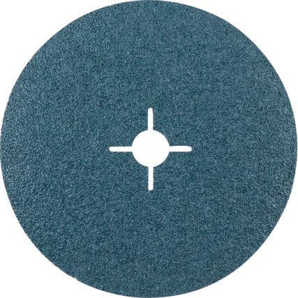 581C, Fibre Disc, 61762, 180 x 22mm, Star Shaped Hole, P36, Zirconia