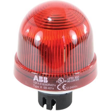 Light Element, Signal Beacon, For Signal Towers, Steady, Red