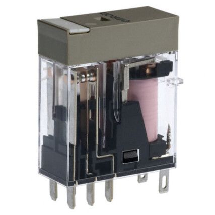 DPDT Relay, With LED Indicator, 24AC(S)