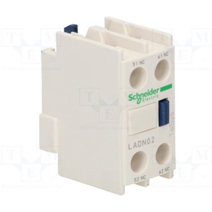 LADN02, FRONT CONTACTS BLOCK. 2NC