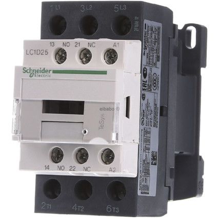Electrical Contactor, TeSys D, 25A 110V 50/60HZ
