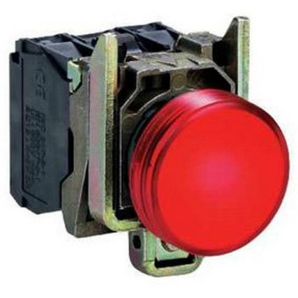 Pilot Light, Red Integral LED, 24V