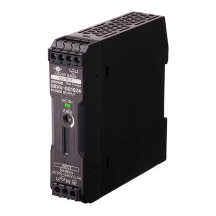 Book type power supply, Pro, 15 W, 24VDC, 0.65A, DIN rail mounting