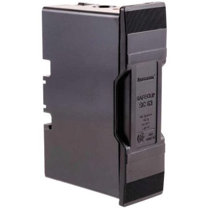 SC63BH 63AMP SAFECLIPBUSBAR/FRONT CONNECTED 660V AC