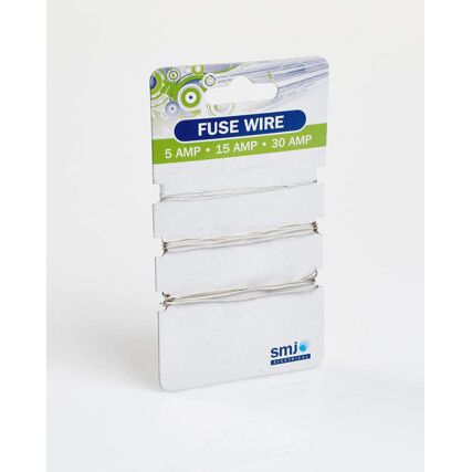 FUSWIR FUSE WIRE CARDED 5/15/30AMP