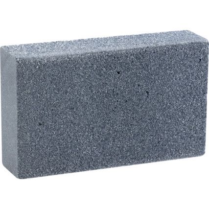 13802, Abrasive Block, Aluminium Oxide, Medium, Grey, 50 x 80 x 20mm