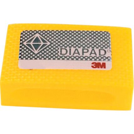 N40, Diamond Pad, 65306, 55 x 90mm, Coarse, Yellow