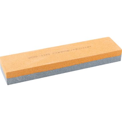 Bench Stone, Rectangular, Aluminium Oxide, Combination, 200 x 50 x 25mm