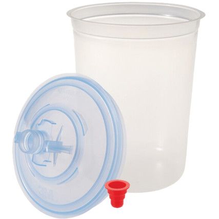 16740 PPS Large Lids & Liners 125 Micron (Case-25)