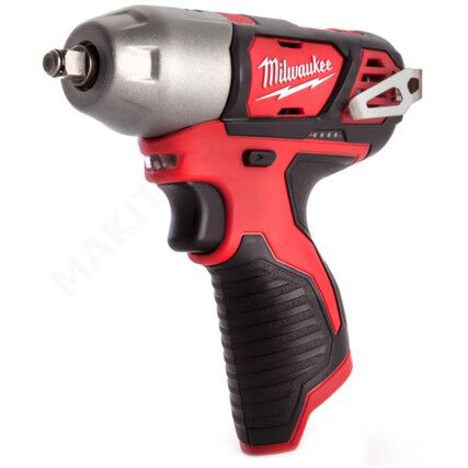 M12 BIW38-0 Cordless Impact Wrench, 3/8in. Drive, 12V, Brushless, 135Nm Max. Torque, 2.0Ah Battery