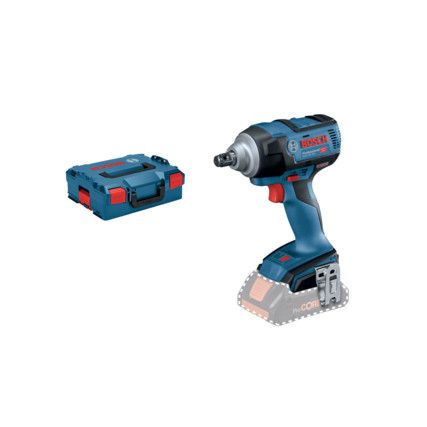 GDS 18V-300 Cordless Impact Wrench, 1/2in. Drive, 18V, Brushless, 300Nm Max. Torque, 4.0Ah Battery