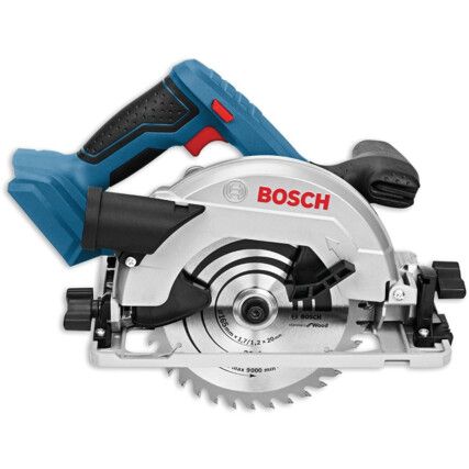 GKS 18 V-57 Professional 165mm Circular Saw Body Only Version - No Batteries or Charger Supplied. - 0 601 6A2 200