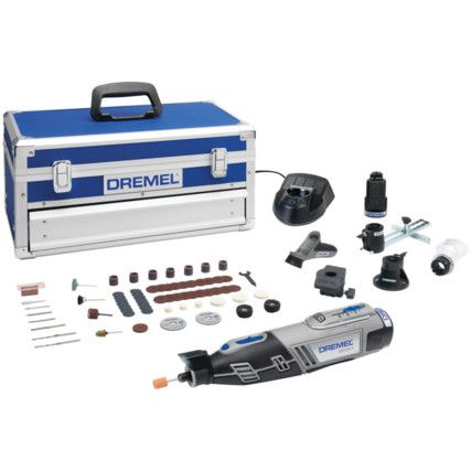 8220-5, Multi-Tool Kit, Cordless, 5,000 - 35,000opm, 12V, 2, 2Ah x