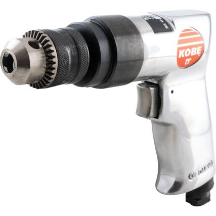 DP2210, Air Drill, Air, 2200rpm, Keyed, 1 to 10mm, 1/4in., 373W