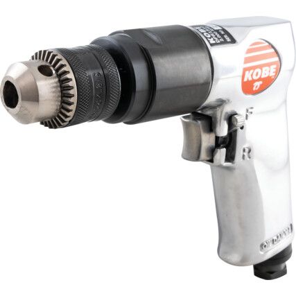 DPR1810, Air Drill, Air, 2000rpm, Keyed, 1 to 10mm, 1/4in., 373W