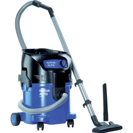 Attix 30-21 PC Wet And Dry Vacuum 230V, 1200W, 30 Litre With Power Take-Off