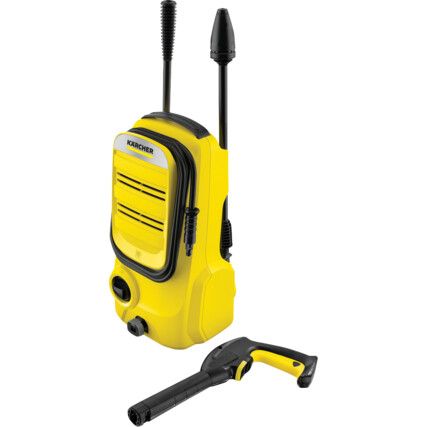 K2 Compact Mobile Pressure Washer 240 Vac, 1.4 kW, 110 bar, 360 L/h