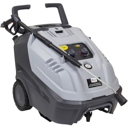 Tempest PH600/140 Mobile Pressure Washer 240 Vac, 2.4 kW, 140 bar, 600 L/h With Diesel Powered Heater