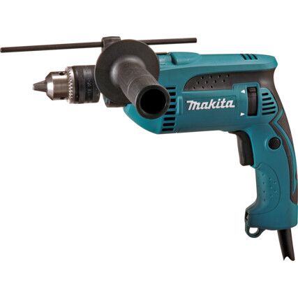 HP1640/1 680W Variable Speed Impact Drill with 13mm Keyed Chuck 110V