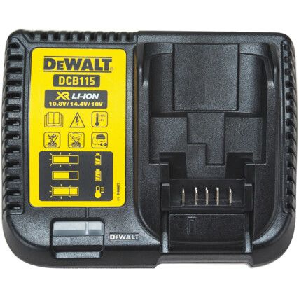 DCB115, Battery Charger, Lithium-ion, 1.8 - 18