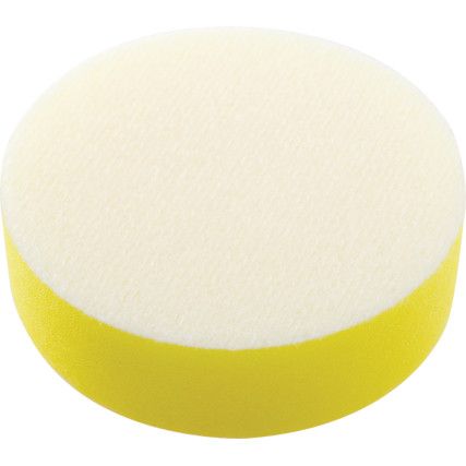 Foam Disc, 150 x 50mm, Yellow, Hard