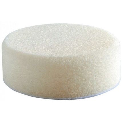 Foam Disc, 150 x 50mm, White, Soft