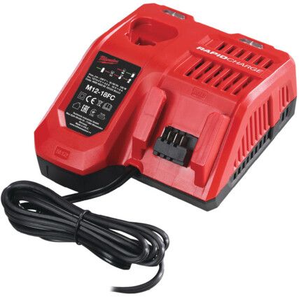 M12-18FC, Battery Charger, Lithium-ion, 12 - 18