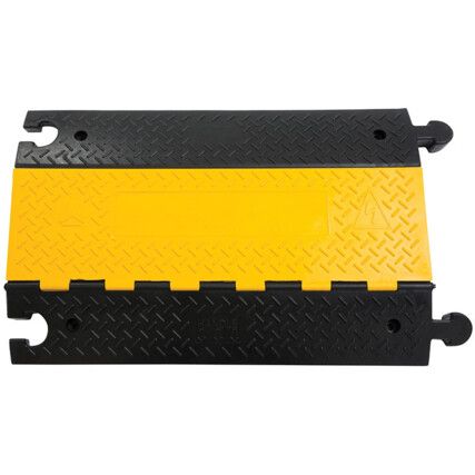 Cable Protectors, Heavy Duty, Black/Yellow